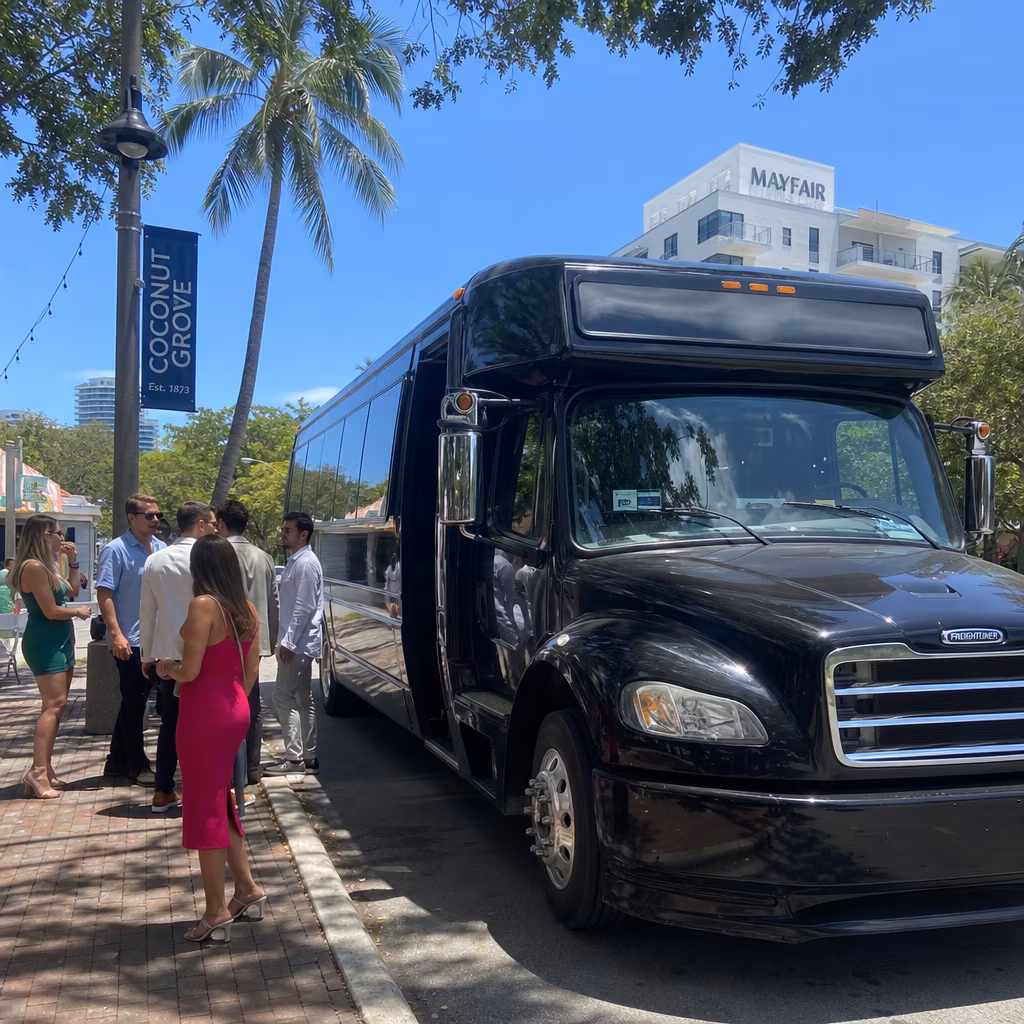 Coconut Grove Party Bus