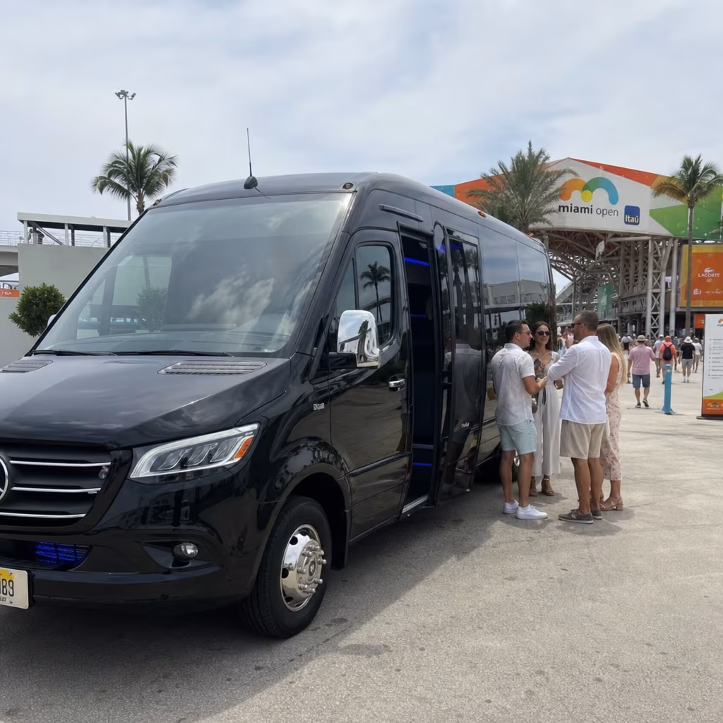 Miami Open Party Bus