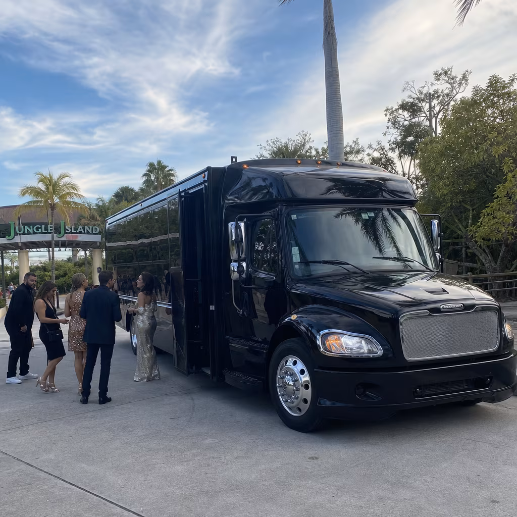 Jungle Island Party Bus