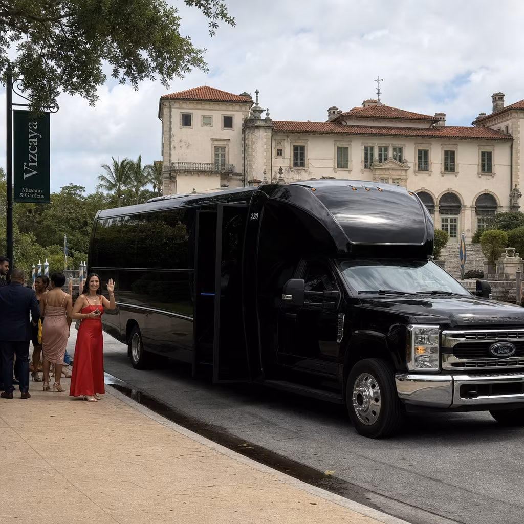 Vizcaya Museum and Gardens Party Bus