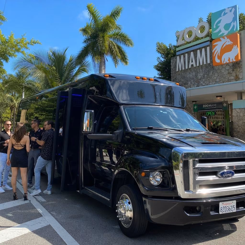 Zoo Miami Party Bus
