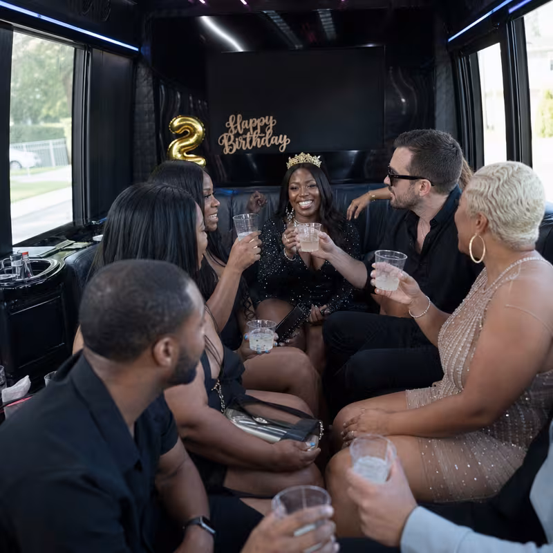 Miami Birthday Transportation fleet vehicle