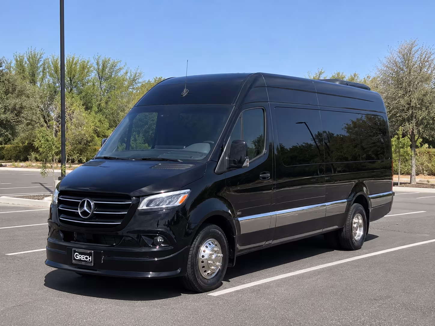 Miami Airport Shuttle & Transportation party bus interior