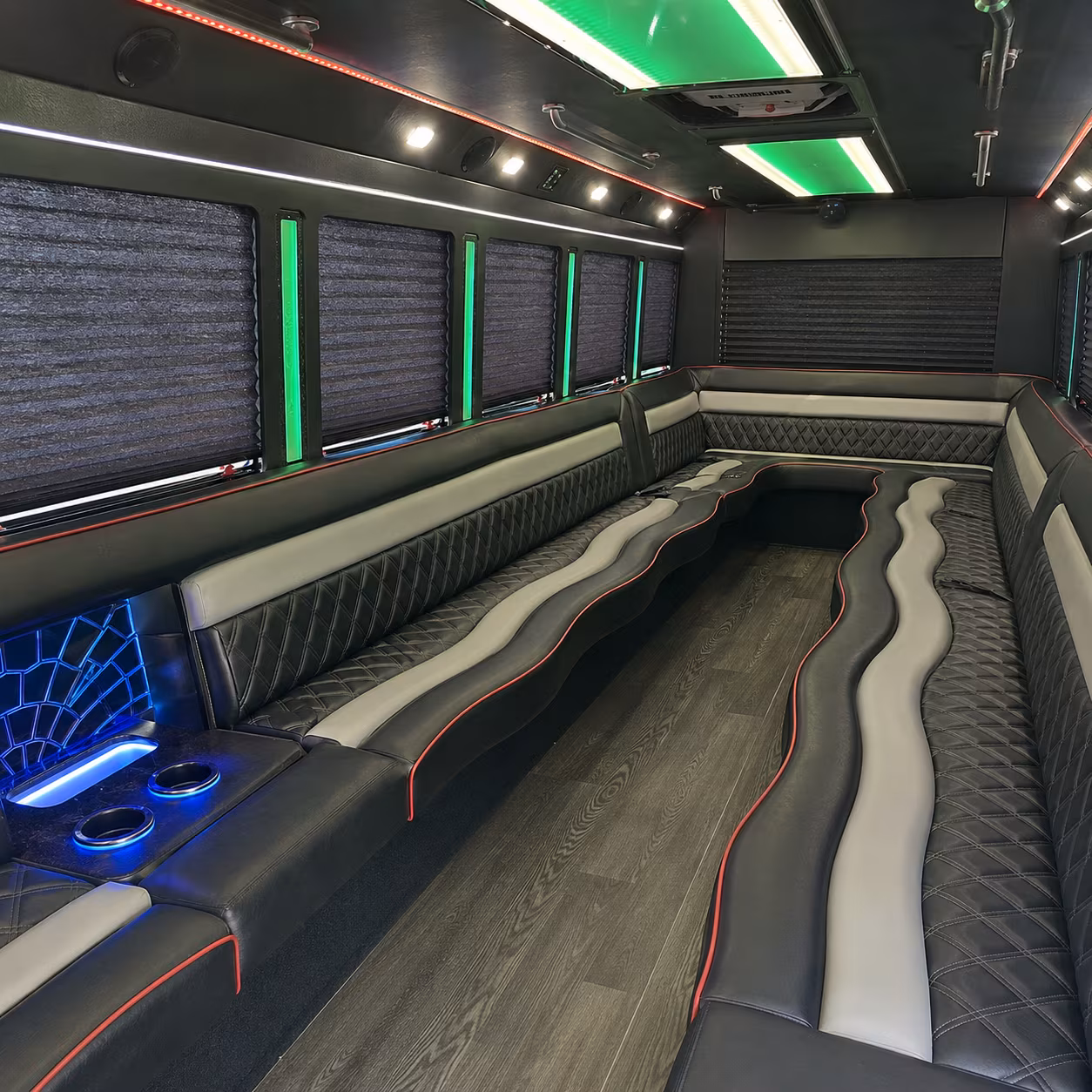 Miami Bachelor & Bachelorette Transportation party bus exterior