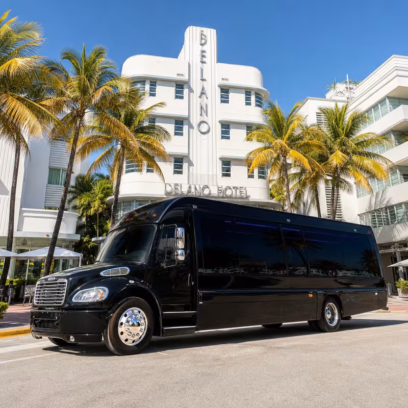 Miami Beach Party Bus Rental