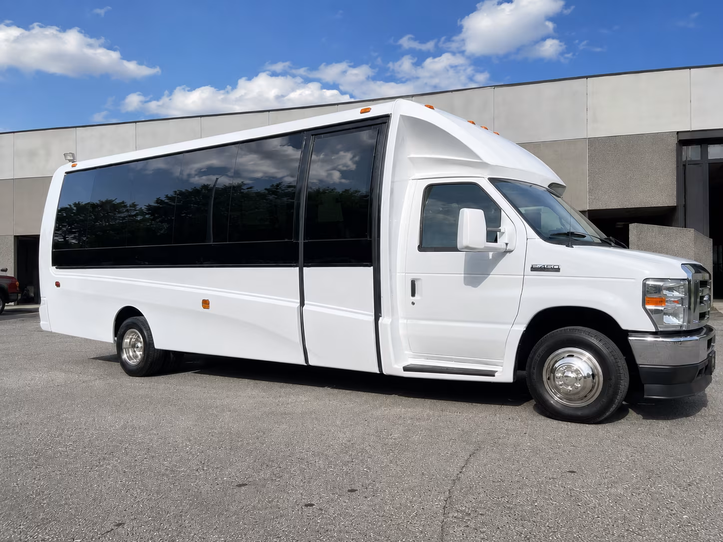 Miami Corporate Transportation party bus exterior