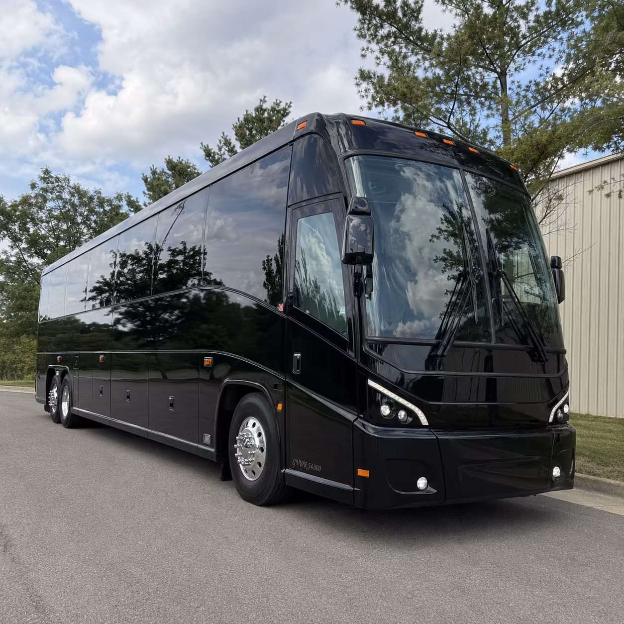 Miami Corporate Transportation party bus exterior