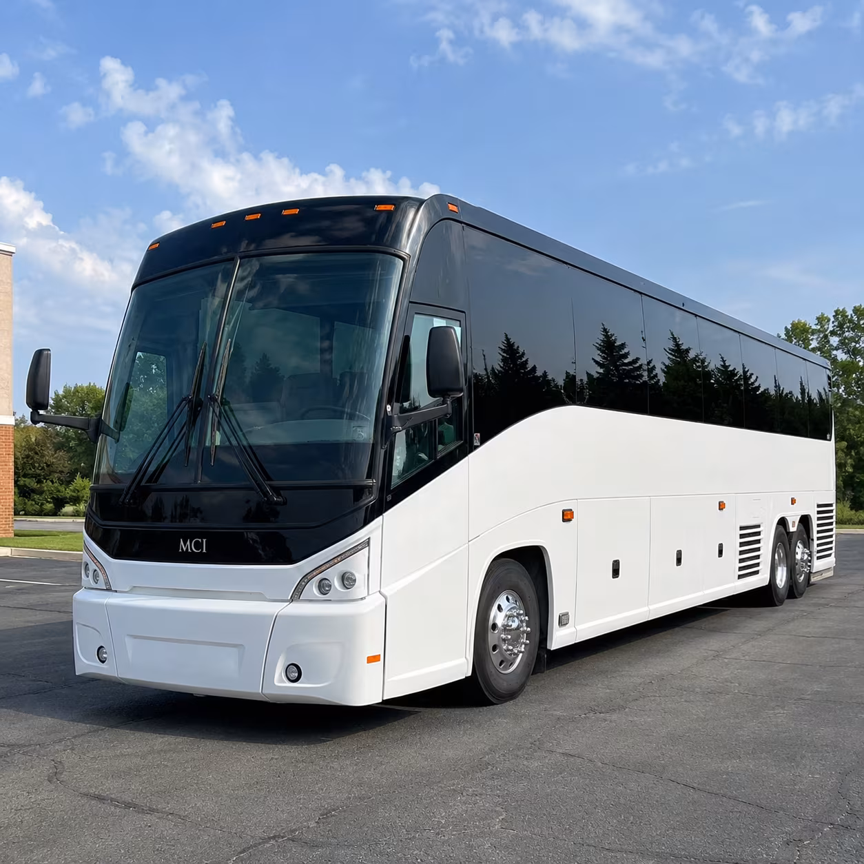 Miami Corporate Transportation party bus exterior