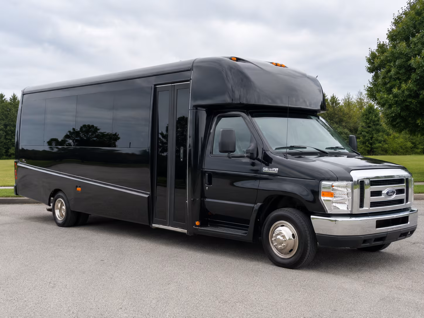 Miami Corporate Transportation party bus exterior