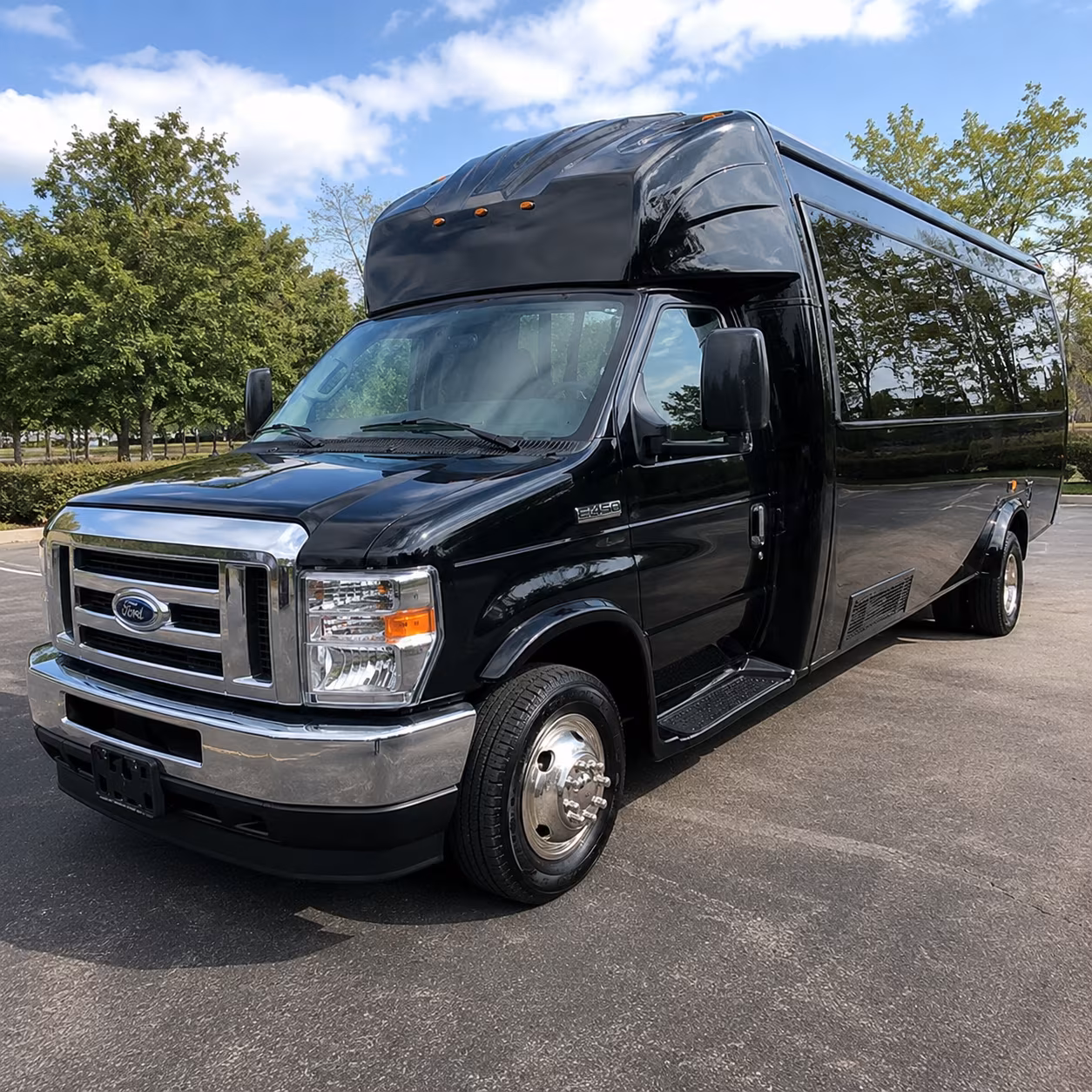 Miami Prom & Homecoming Transportation party bus exterior