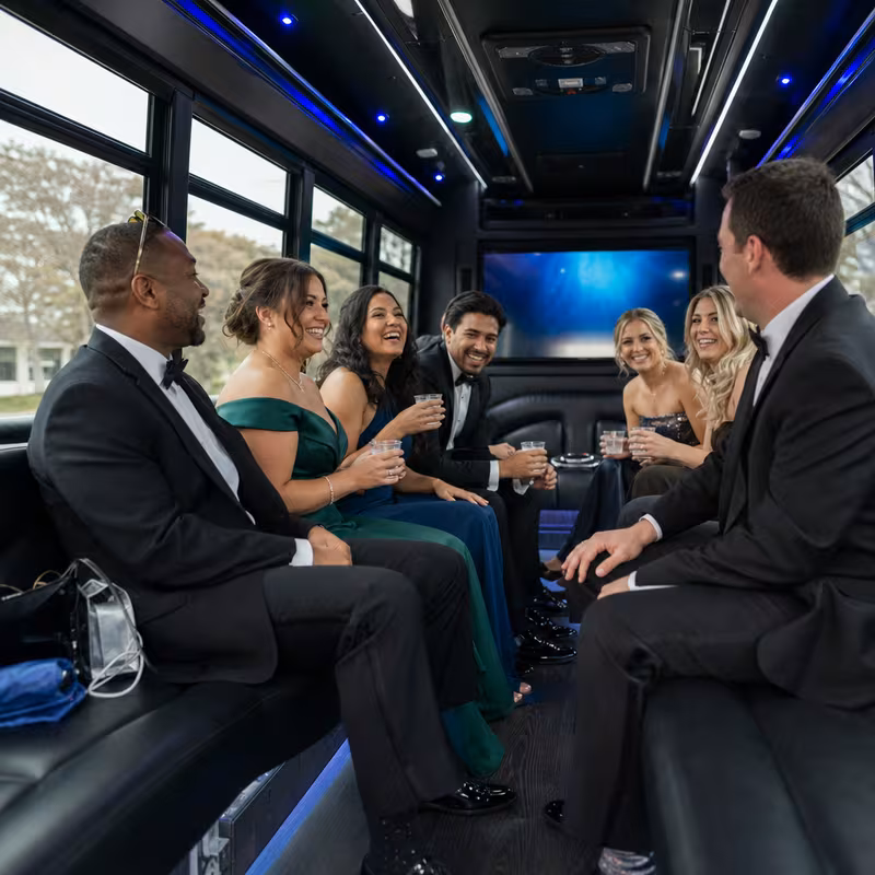 Miami Prom & Homecoming Transportation fleet vehicle