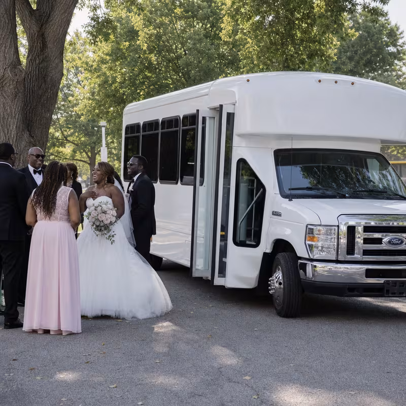Miami Wedding Transportation fleet vehicle
