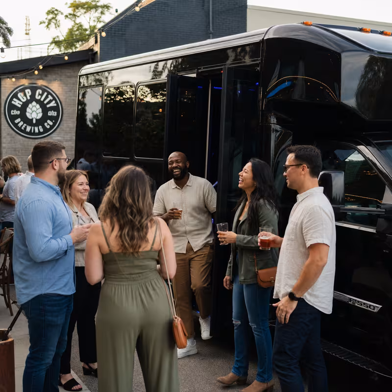 Miami Winery & Brewery Tour Transportation fleet vehicle